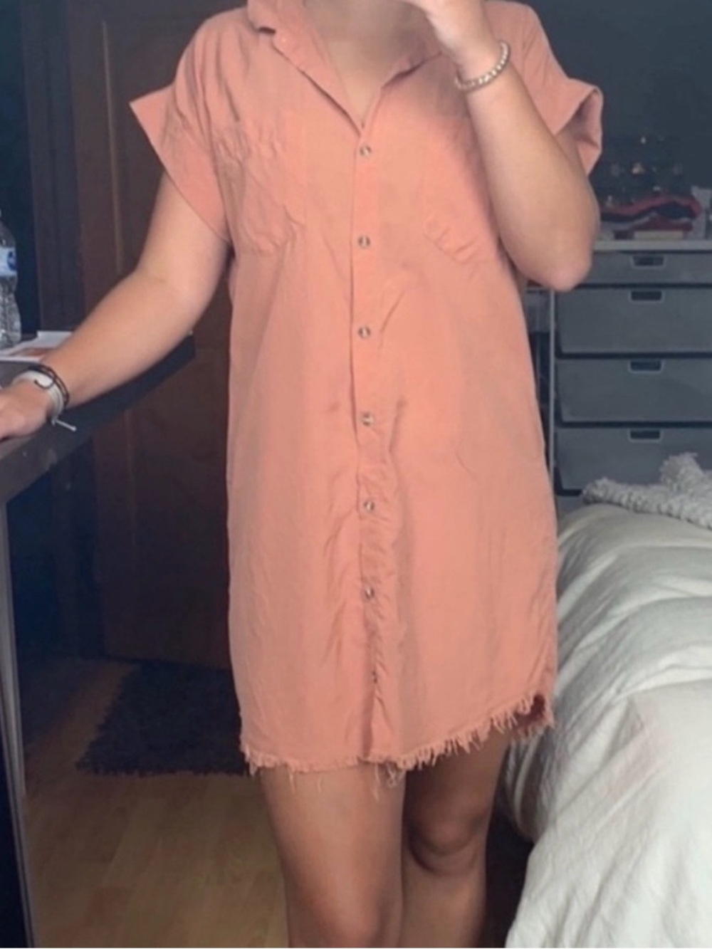 Coral sundress